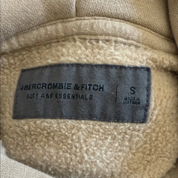 Abercrombie and Fitch Embroidered Women's Hoodie - Cream size Small - Picture 7 of 7